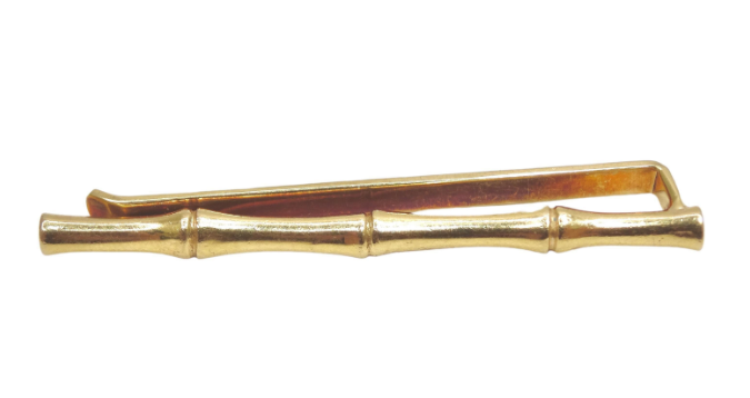 Tiffany and Co. Gold Fish Hook Tie Clip