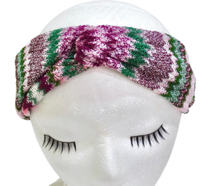 Missoni Multi-Color Knit Knotted Headband