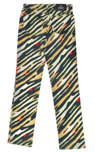 Versace Jeans Couture Floral & Animal Print Pants