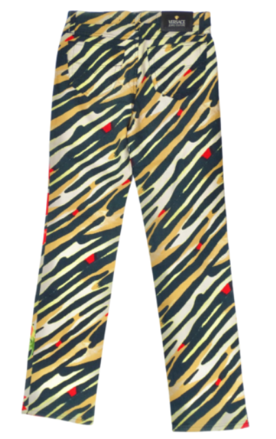 Versace Jeans Couture Floral & Animal Print Pants – Vintage Versace Jeans Couture Floral & Animal Print Pants – Vintage