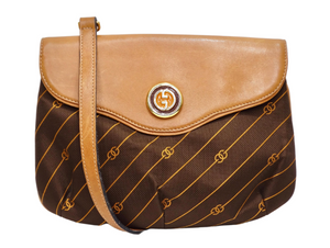 GUCCI VINTAGE BAG Monogram Gucci Handbag Vintage Gucci 