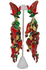 Lunch at the Ritz Chili Pepper Earrings