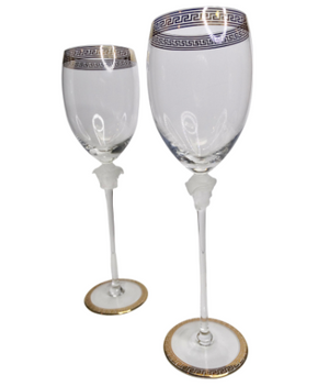 Versace Lumiére Set of 2 Red Wine Goblet