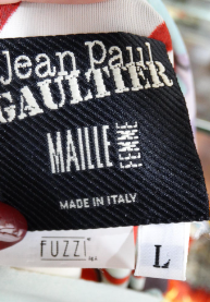 Jean Paul Gaultier Printed Tiered Full Skirt