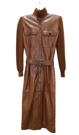 Valentino 1980's Leather Dress/Jacket – Vintage by Misty