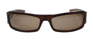 Burberry 1990's Bronze Rectangular Sunglasses