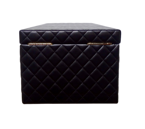 Chanel Quilted Lambskin Leather CC Pearl Large Jewelry Box – Vintage by  Misty