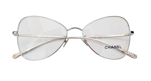 Chanel 2019 Silver Eye Glasses – Vintage by Misty