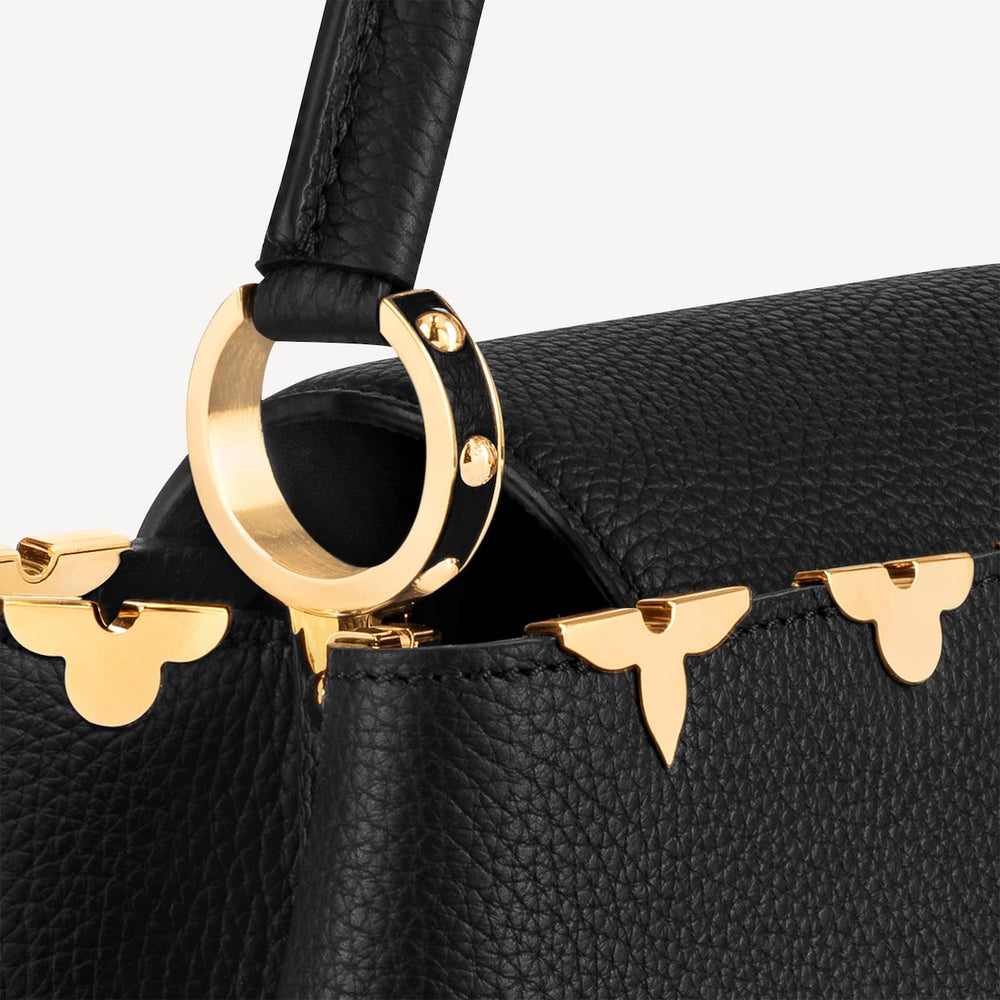 Louis Vuitton Metallic Taurillon Capucines Mini - modaselle