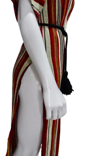 Rikma Angel Wing 1970s Striped Dress