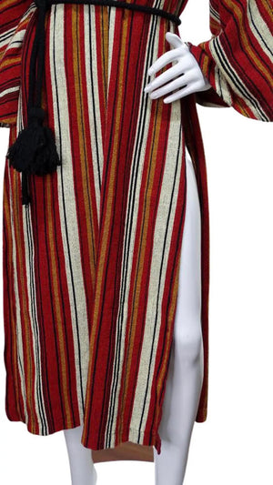 Rikma Angel Wing 1970s Striped Dress