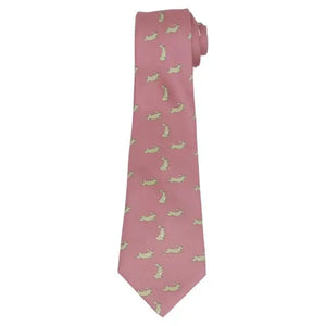 Hermes Silk Printed Tie