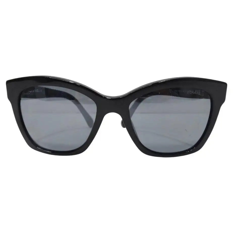 Chanel 5313 CC Butterfly Signature Sunglasses Black Vintage by Misty