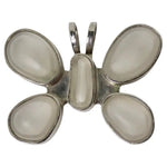 1970s Silver Butterfly Hair Clip